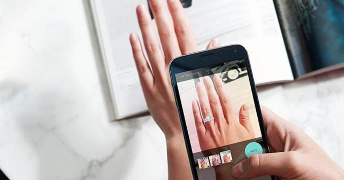 Tiffany выпустили приложение для онлайн-примерки колец.