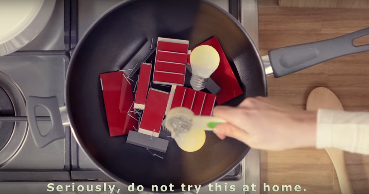 IKEA превратила модульные кухни в кулинарные ингредиенты.