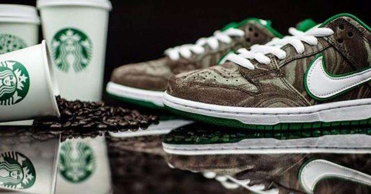Nike выпустил вдохновленные Starbucks кроссовки.