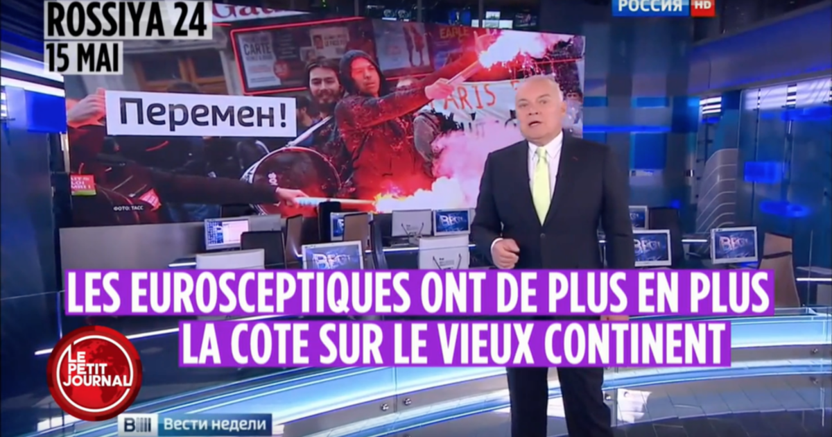 Французский телеканал полностью развенчал сюжет «России-1».