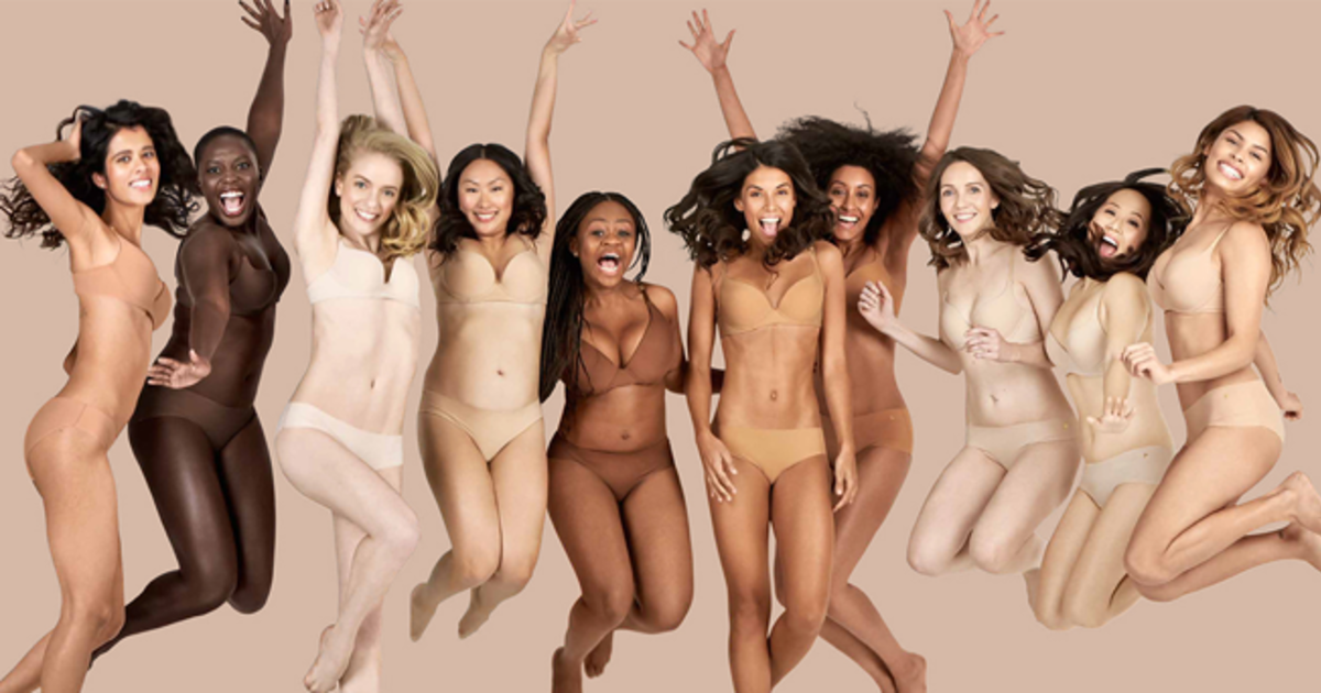 #WomenNotObjects get nude: Бренд нижнего белья разбил стереотипы в рекламе.