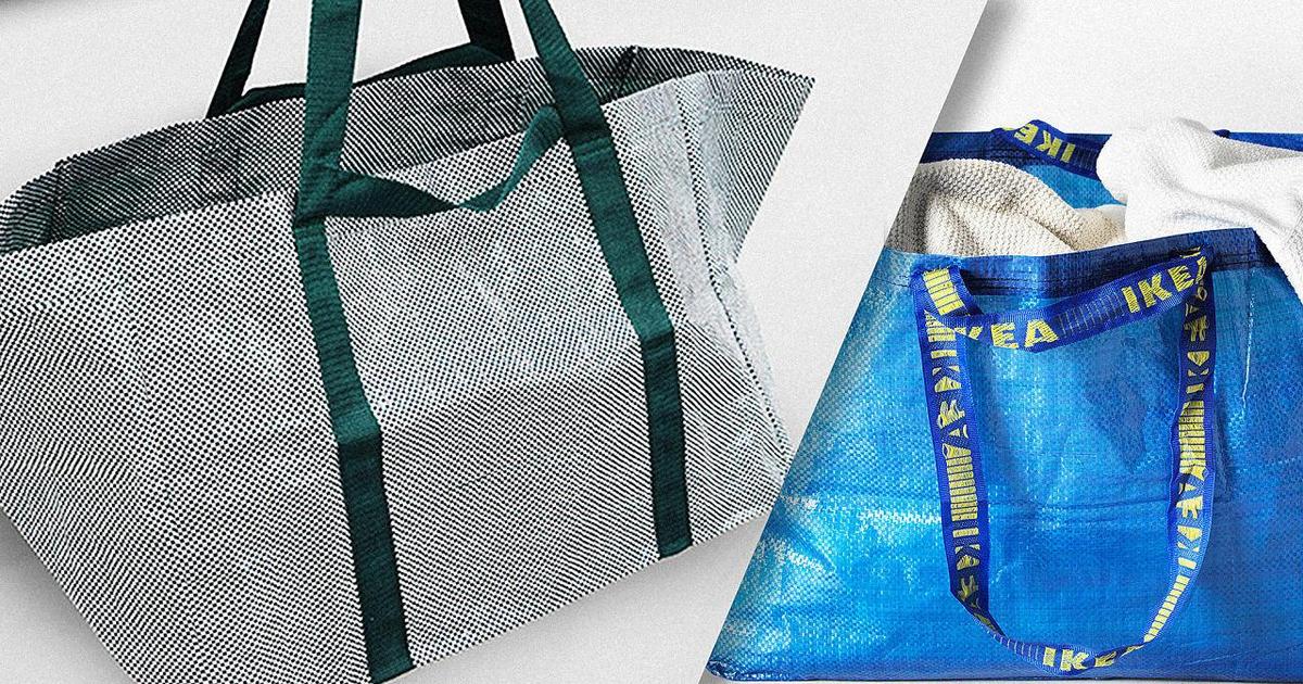 IKEA впервые обновила дизайн знаменитой синей сумки.