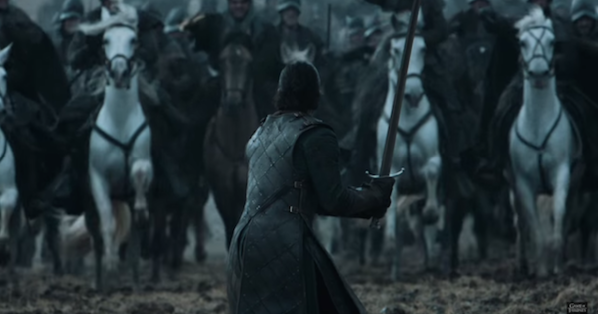 HBO показали, как снимали финальную битву Игры Престолов.