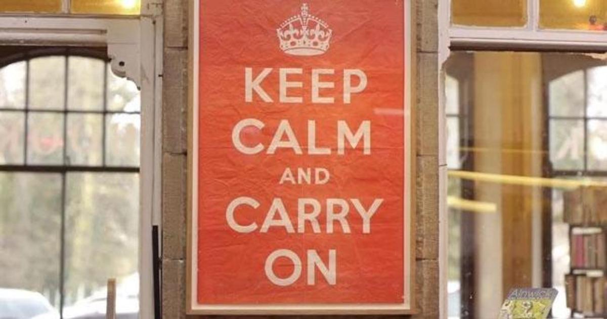 Оригинал плаката Keep Calm and Carry On выставили на аукцион в Лондоне.