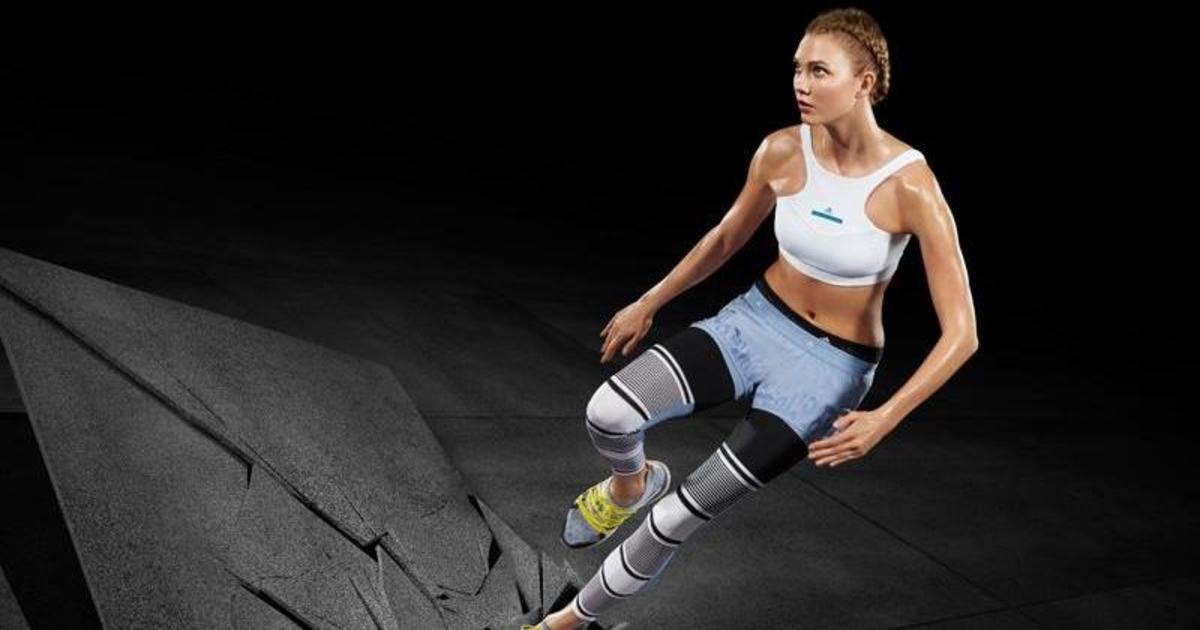 Спортивная Карли Клосс стала лицом кампании adidas by Stella McCartney.