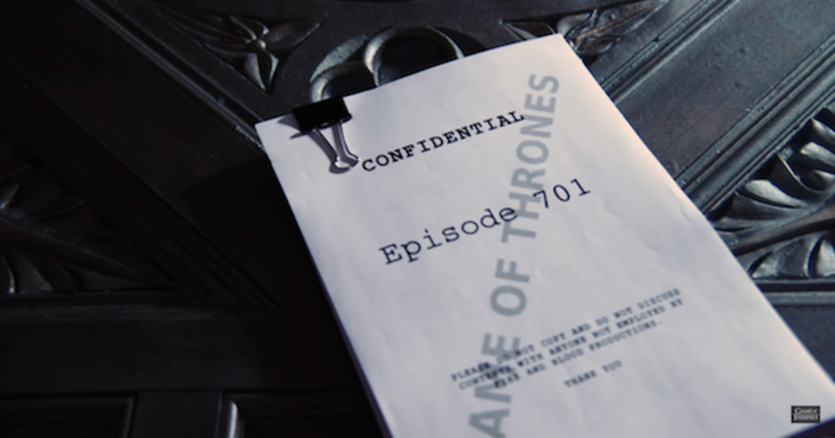 Тизер 7 сезона «Игры Престолов» приоткрыл завесу над созданием сериала.