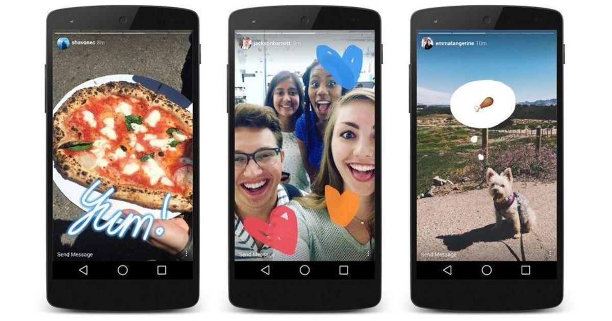 Facebook копирует Snapchat, запустив Instagram Stories.