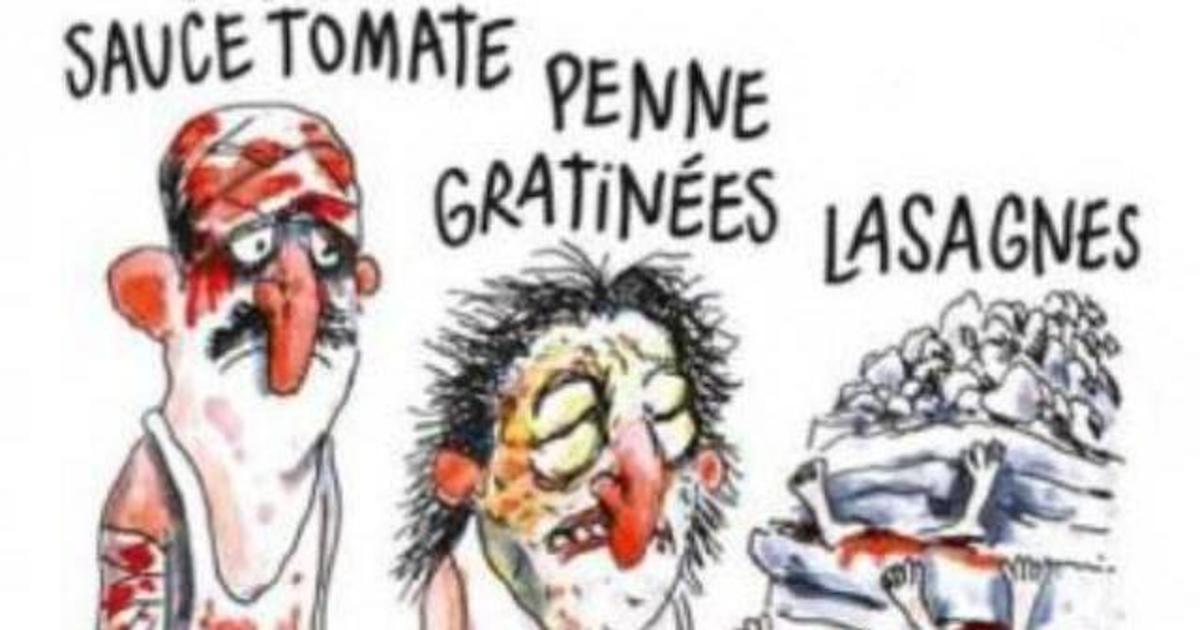 Charlie Hebdo вызвал гнев карикатурой на землетрясение в Италии.