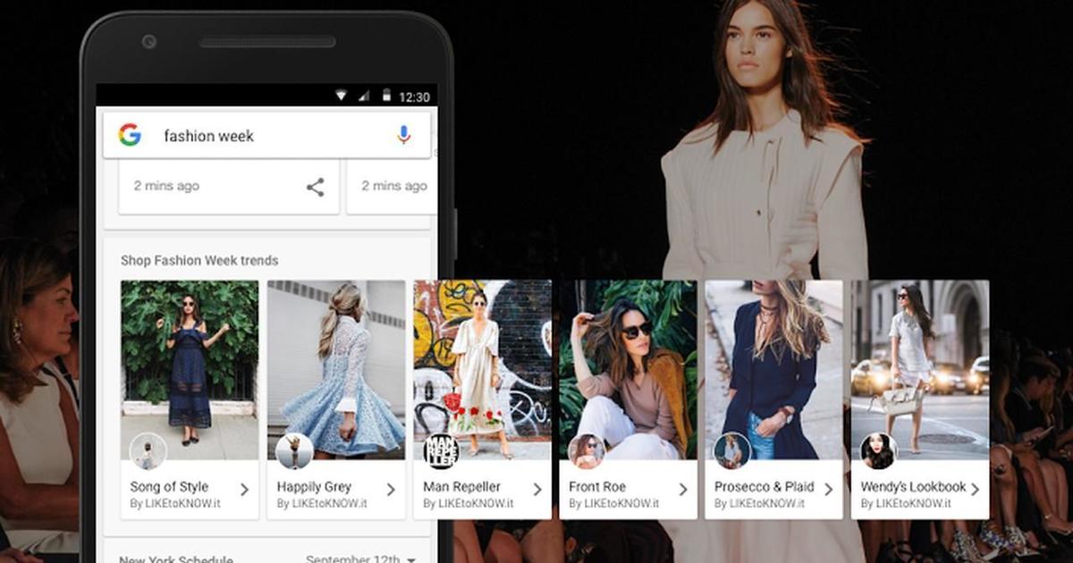 Shop the Look: Google позволит совершать покупки с поисковой выдачи.