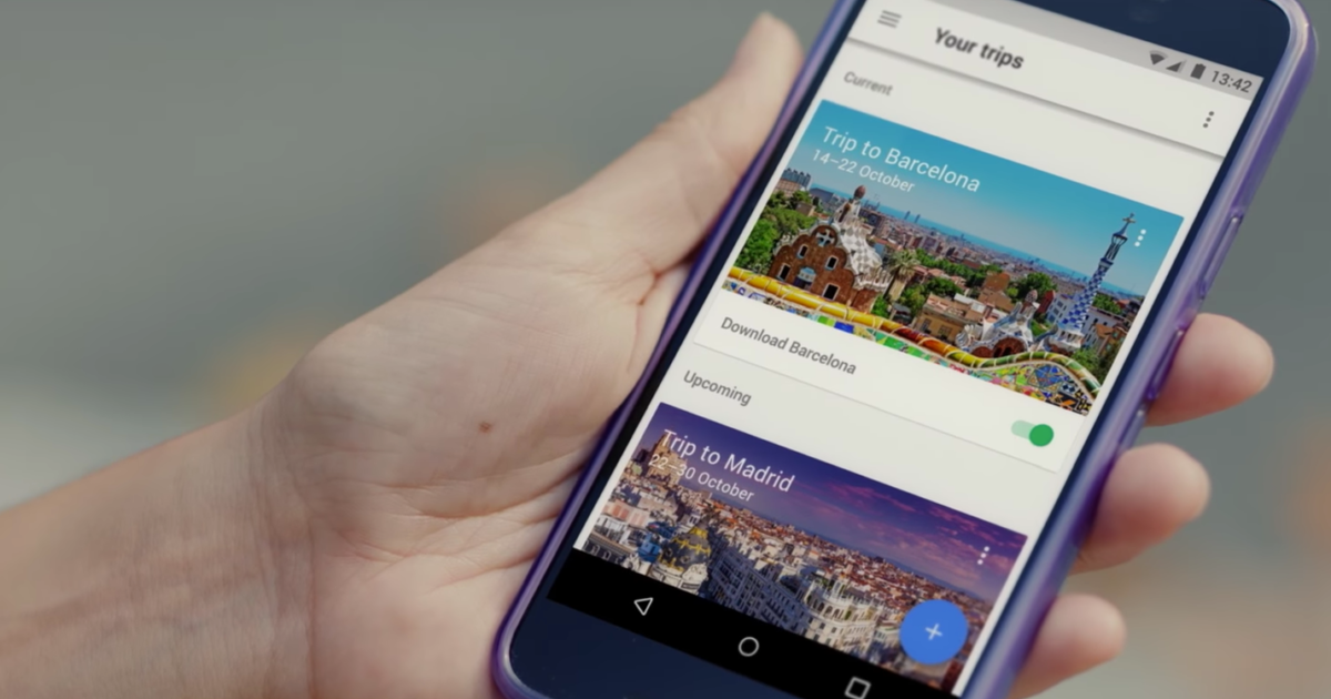 Google выпустила приложение для путешественников Google Trips.