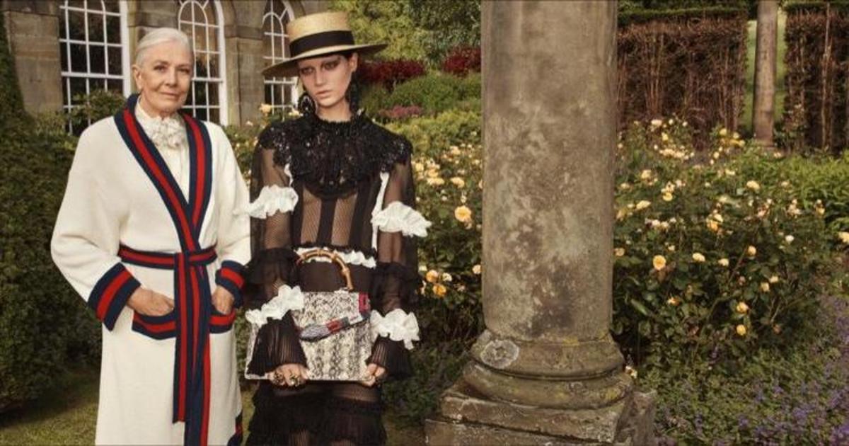 Gucci вдохновились Великобританией в новой рекламной кампании.