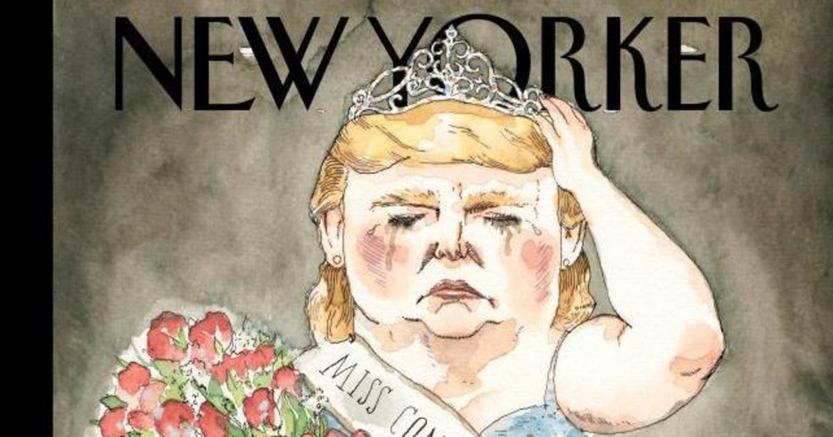 Дональд Трамп стал Мисс Конгениальностью на обложке The New Yorker.