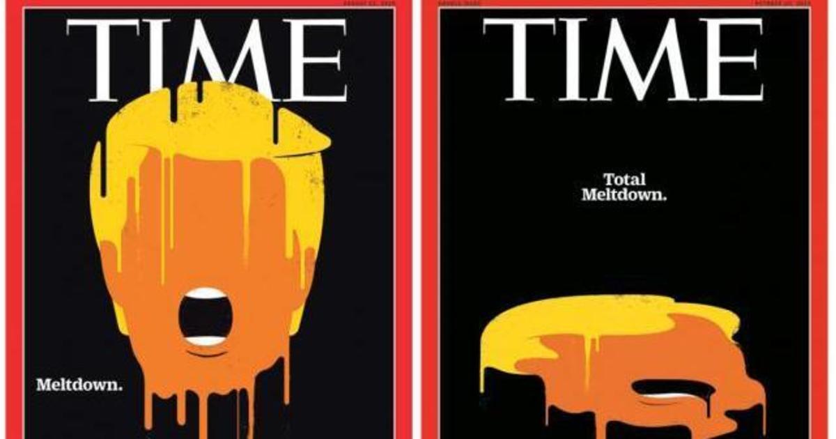 Полный провал: Time обновил обложку с растаявшим Трампом.
