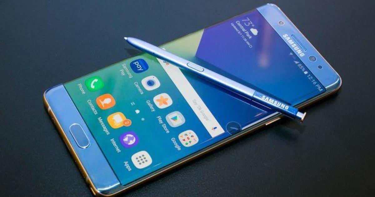 Samsung заменит Note 7 в аэропортах.