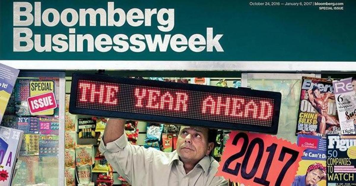 Bloomberg Businessweek поместил на обложку знаменитые обложки 2016 года.