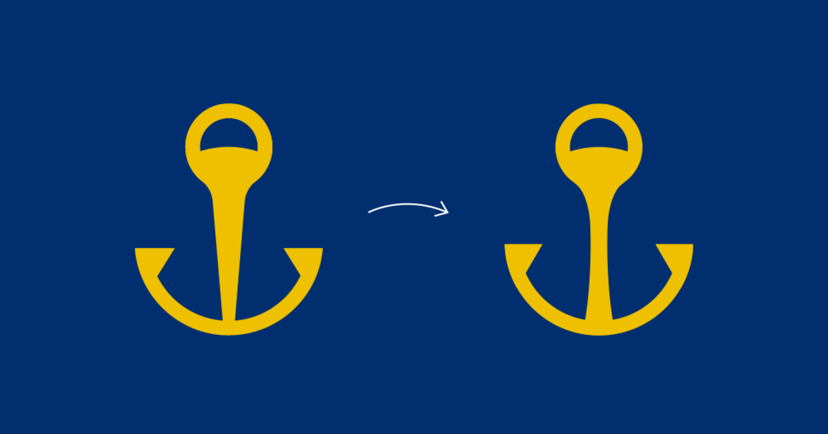 На якоре: В Мариуполе утвердили усовершенствованный логотип города.