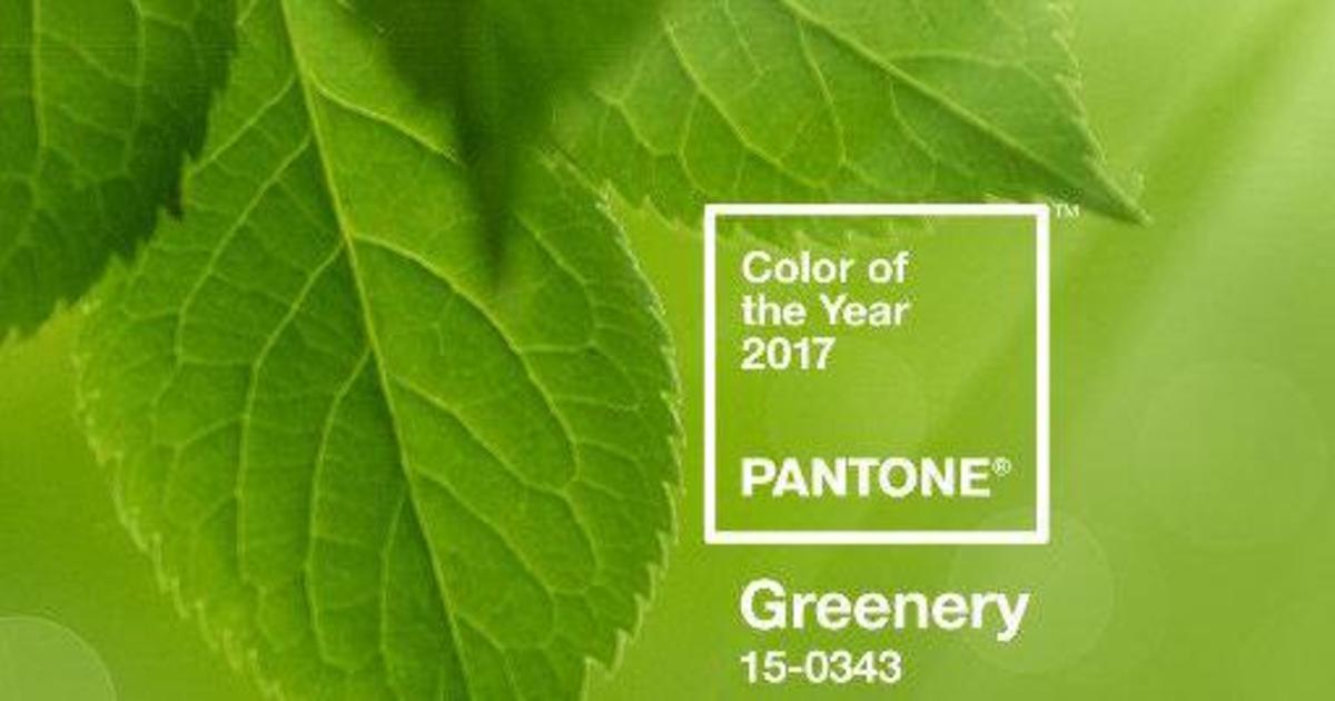 Pantone выбрал жизнеутверждающий цвет 2017 года.