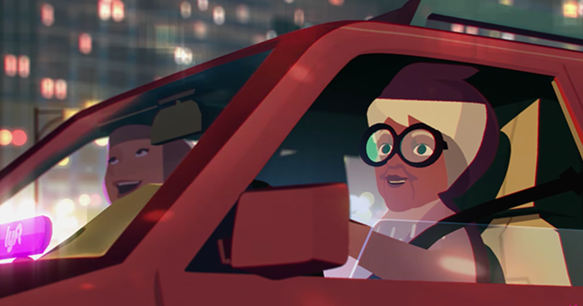 Обладатель Оскара создал анимационный ролик для сервиса Lyft.