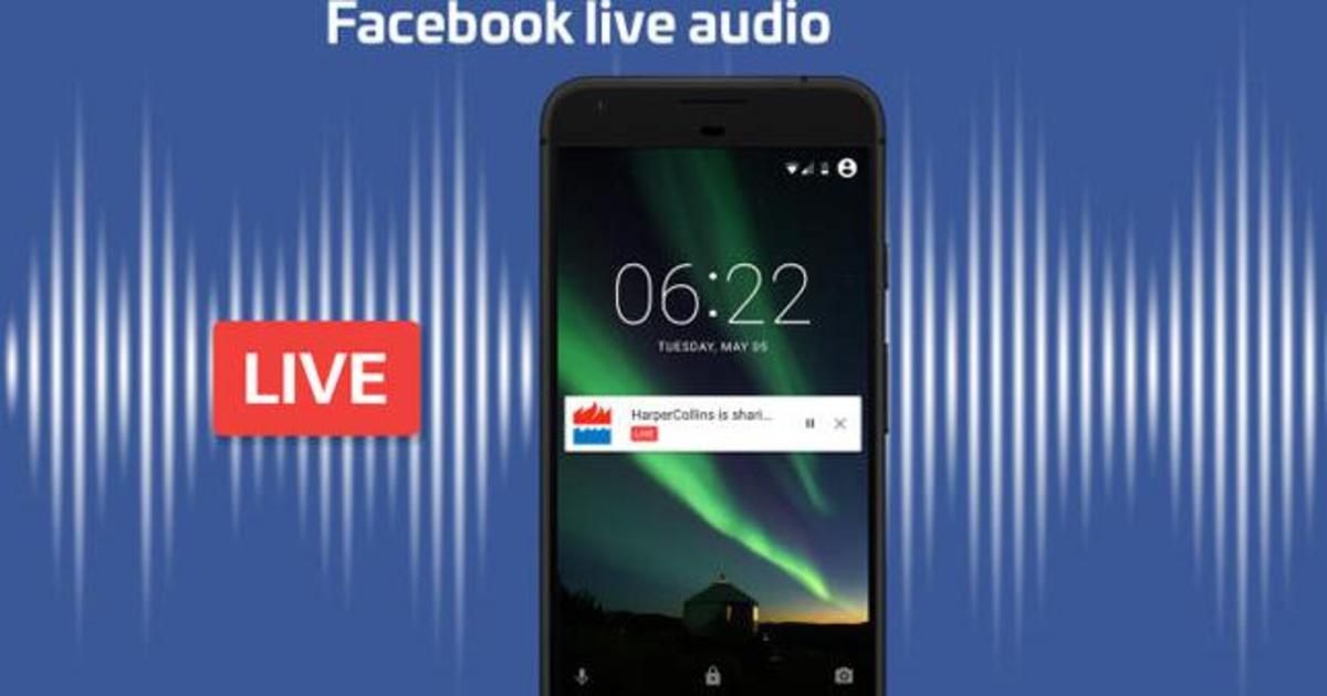 Facebook запустила сервис звуковых трансляций.