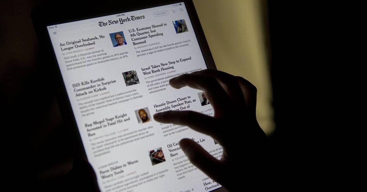 Из Apple Store в Китае удалено приложение New York Times.