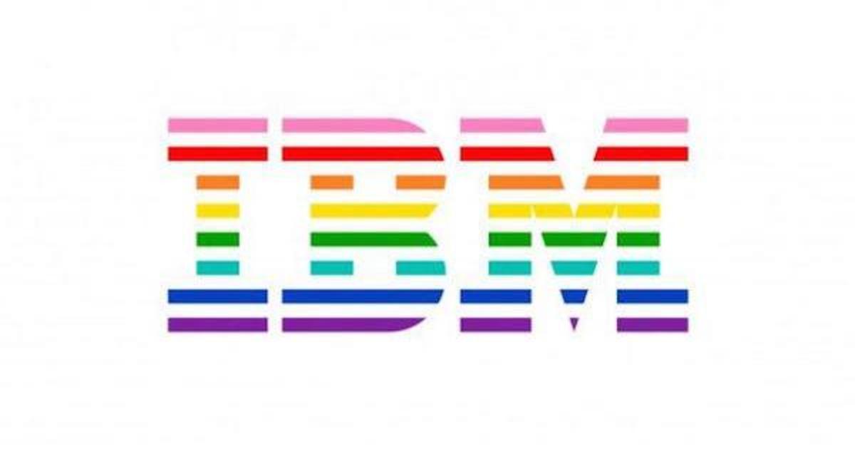 IBM представила радужное лого в поддержку ЛГБТ.