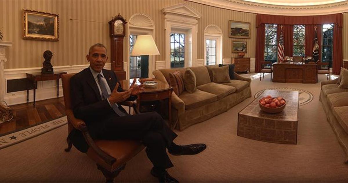 VR-видео дня: прогулка по Белому Дому с Обамой.