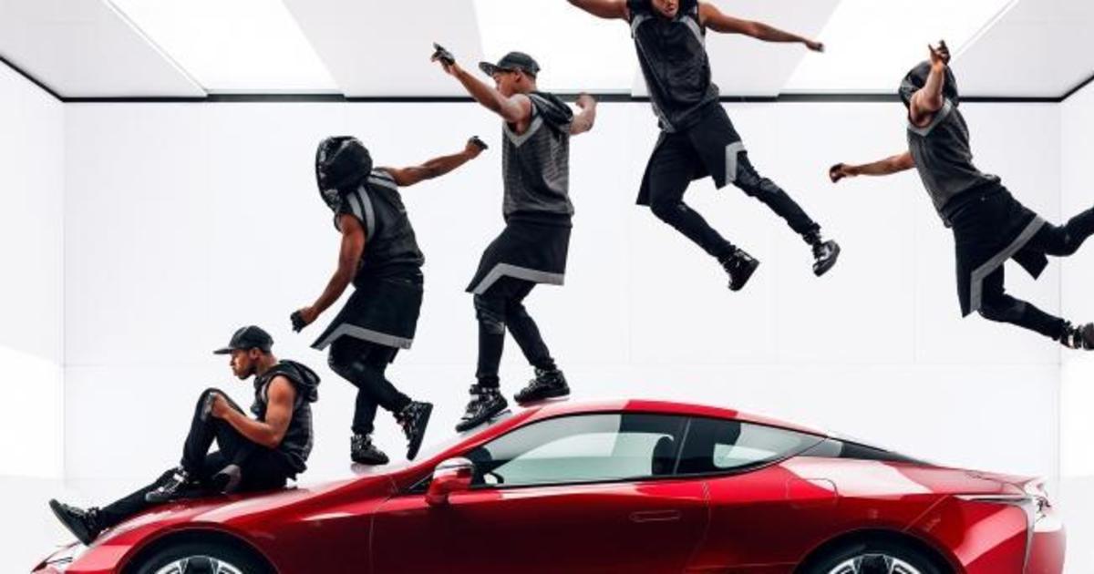 Танцор Лил Бак вновь бросил вызов гравитации в рекламе Lexus.