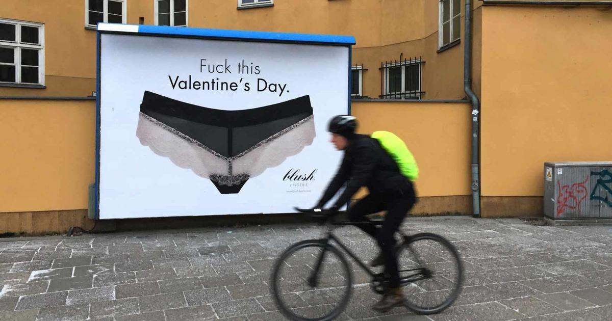 Реклама бренда белья объединила фанатов и хейтеров Дня Валентина.