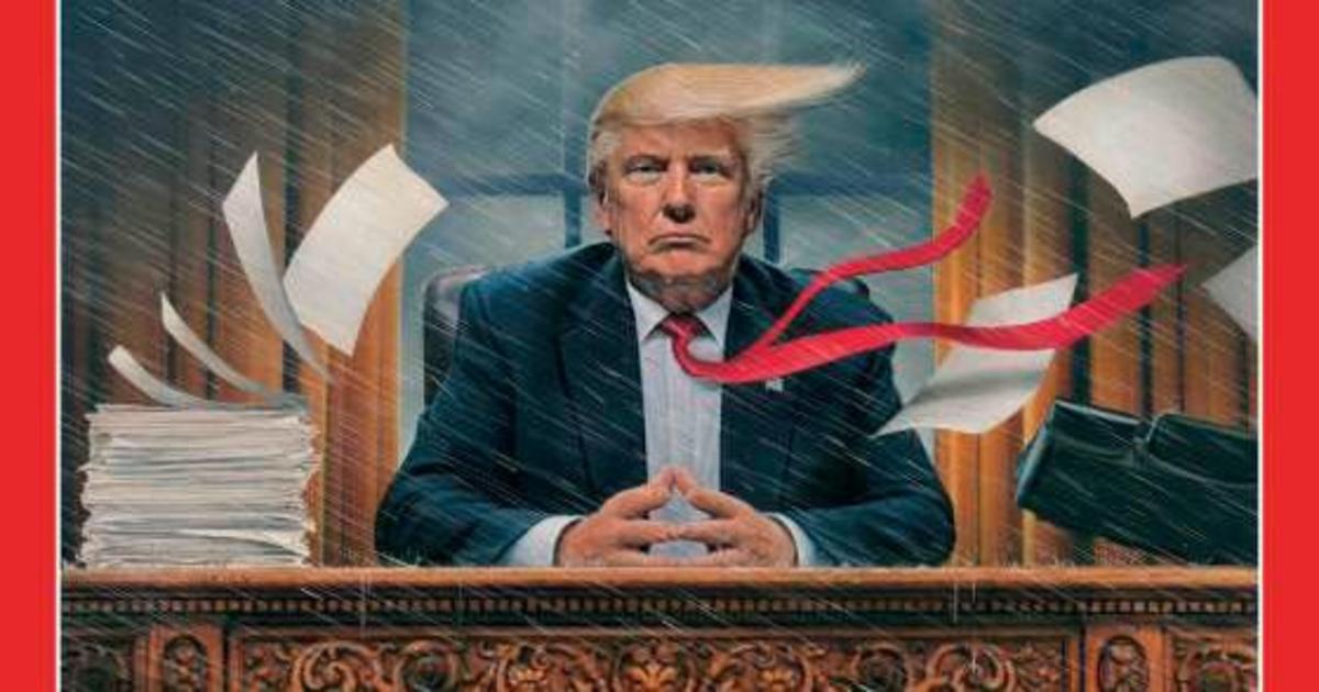 Хаос в Белом доме: новая обложка Time.