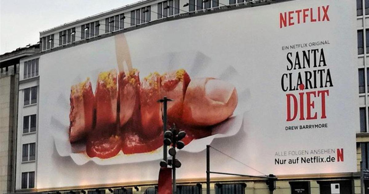 Netflix перекреативил с кровавой рекламой в Германии.