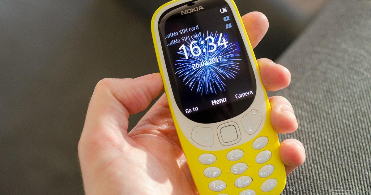 Легендарная Nokia 3310 вернулась.