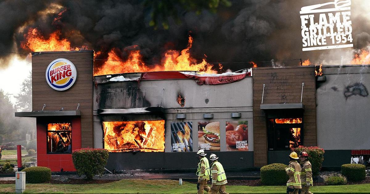 Burger King в огне: жаркая кампания от David.