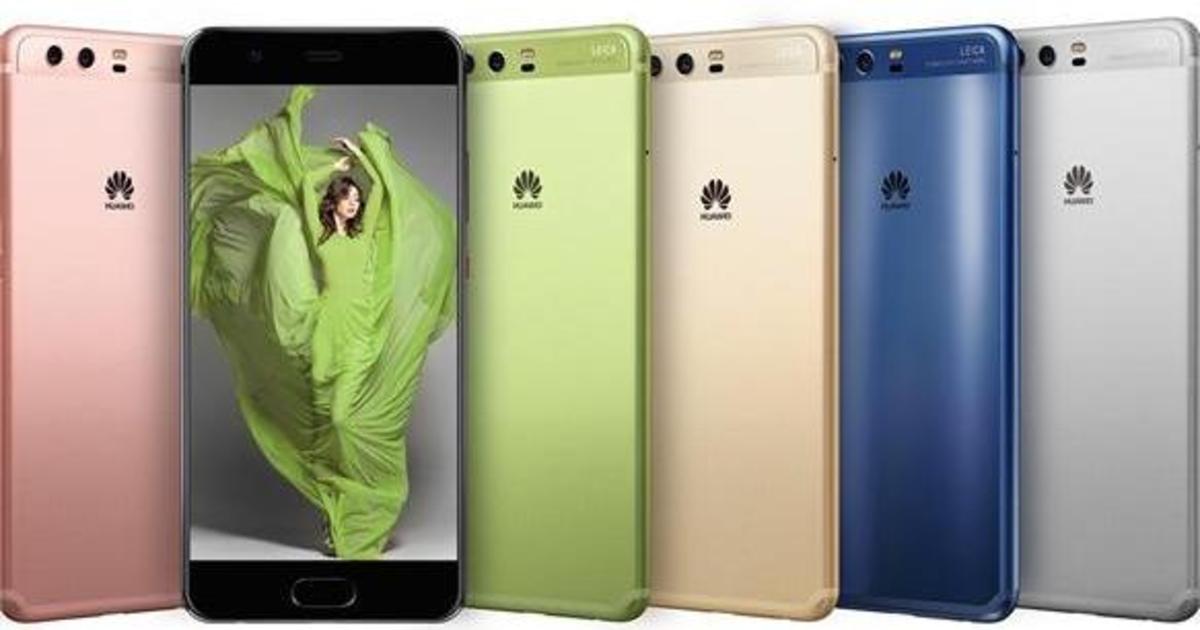 Huawei выпустит яркие смартфоны вместе с Pantone.