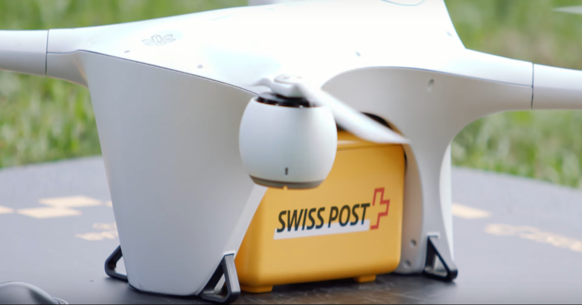 Дроны в Швейцарии будут доставлять биоматериал для анализов.