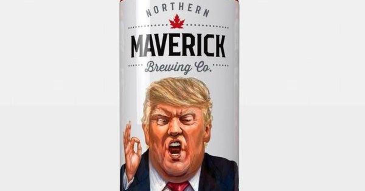 В Канаде выпустили пиво, высмеивающее Трампа.