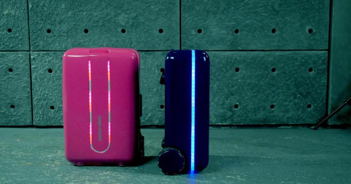 Travelmate создали умный чемодан, который сам следует за владельцем.