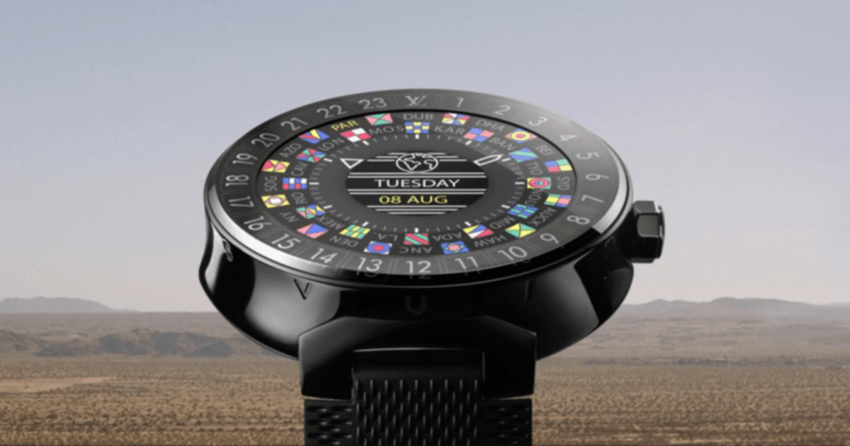 Louis Vuitton выпустил смарт-часы за $2450.