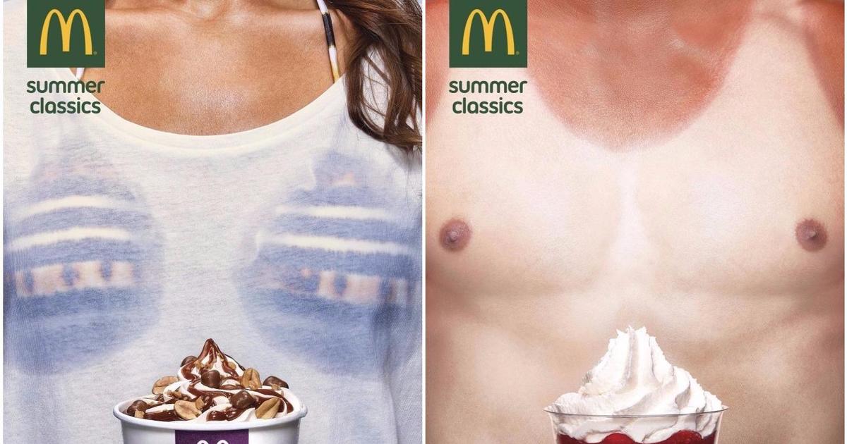 McDonald&#8217;s напомнил нам о классике лета в новых рекламных принтах.