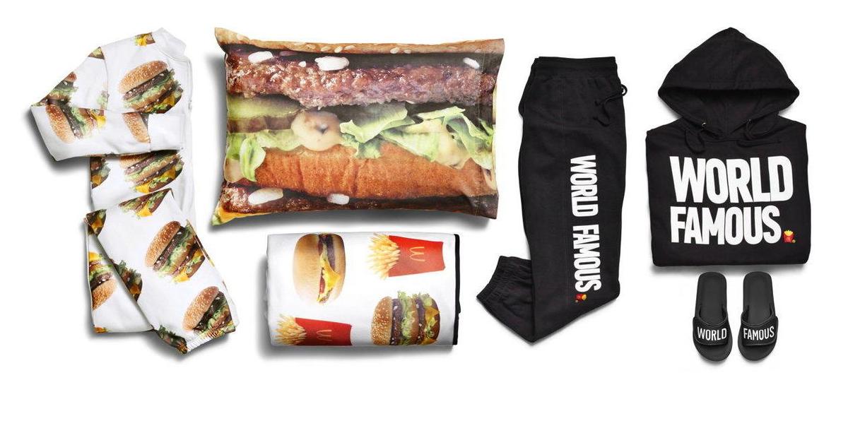 McDonald’s запустил брендированный мерч в честь Всемирного дня доставки.