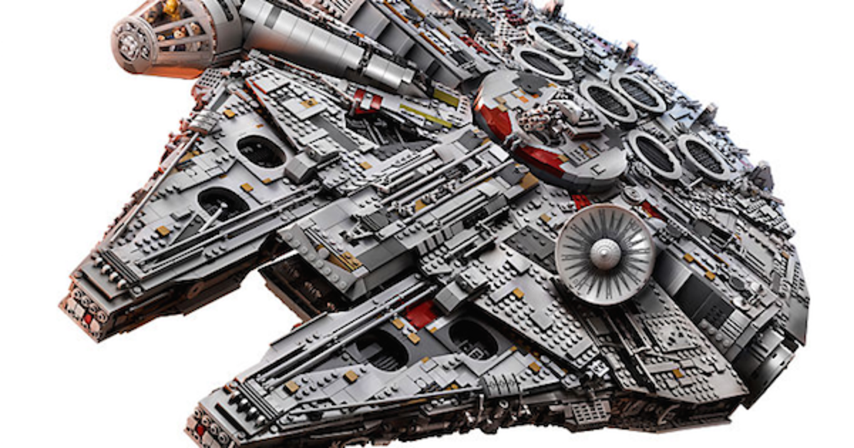 LEGO выпустила модель «Тысячелетнего сокола» для фанов «Звездных войн».