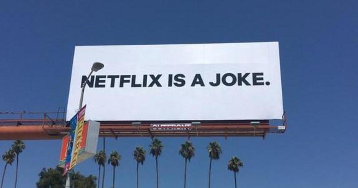 Netflix считает себя шуткой.