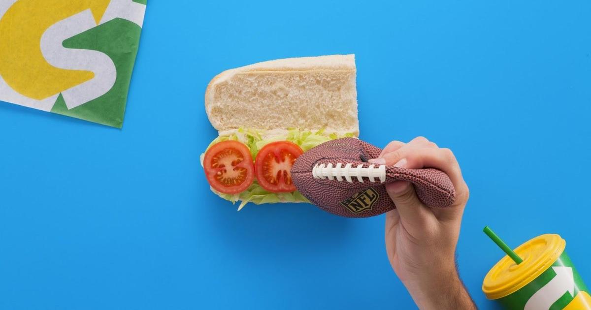 Вкусная реклама Subway подготовила болельщиков NFL к новому сезону.