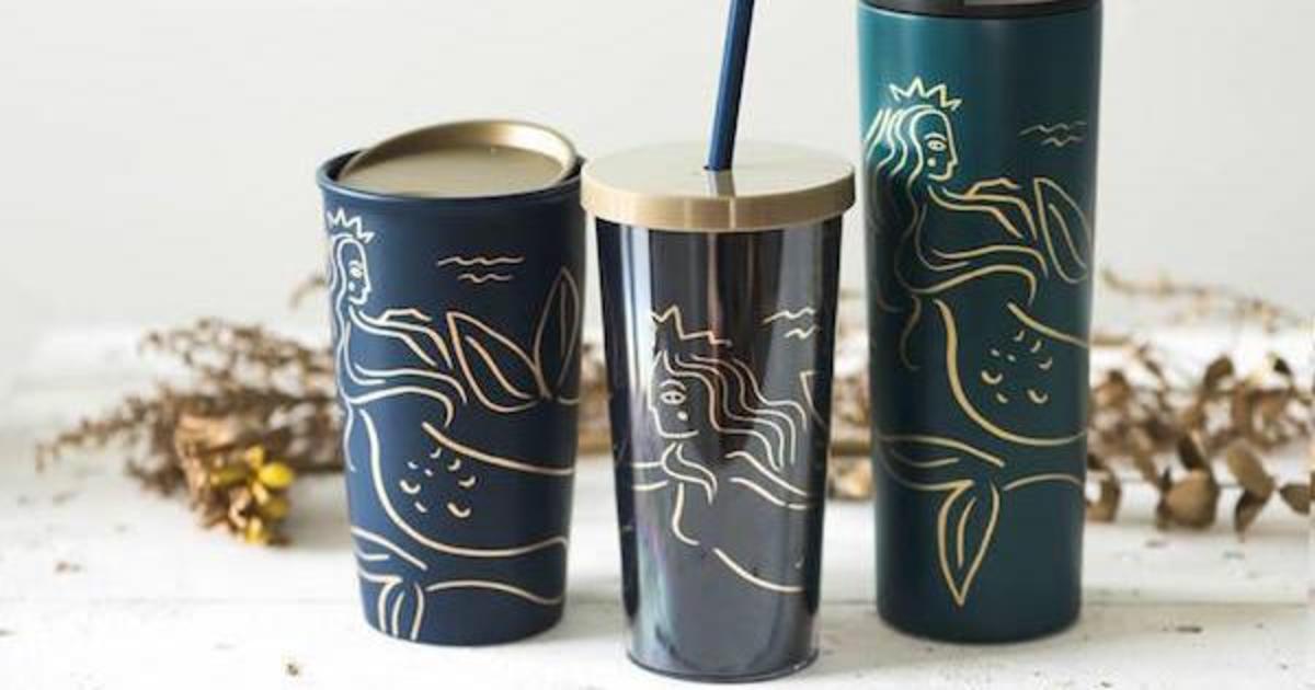 Starbucks выпустил лимитированную серию чашек и термокружек в честь юбилея.