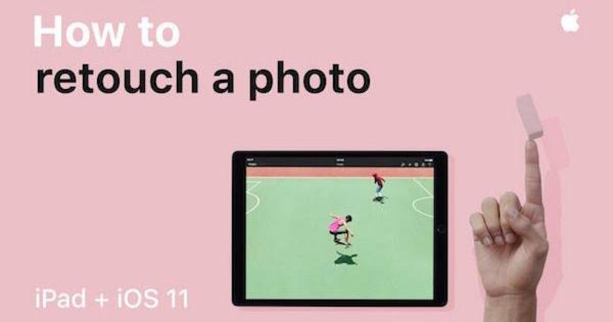 Apple показала, как за минуту отретушировать фото с iOS 11.