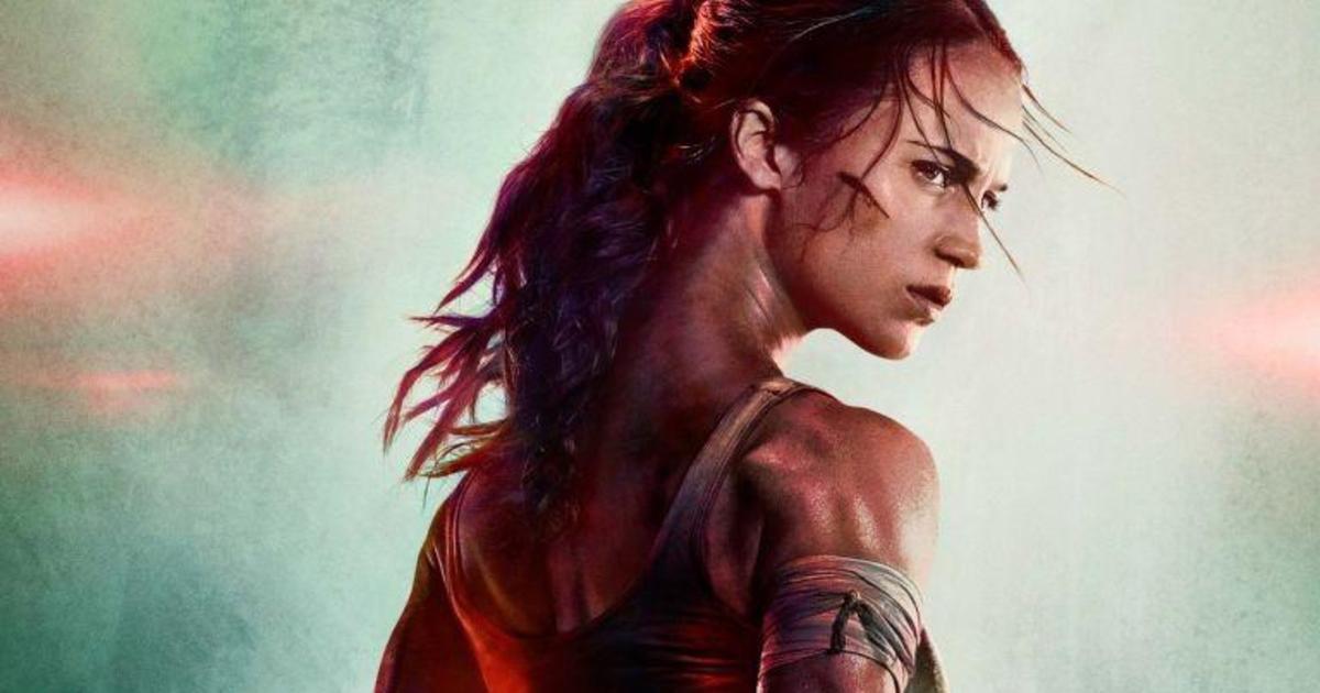 ​Постер к фильму «Tomb Raider: Лара Крофт» стал мемом.