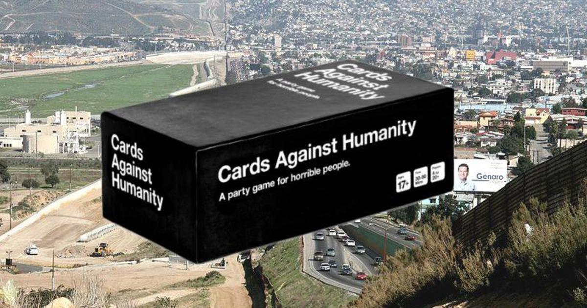 Cards Against Humanity купили землю на границе США и Мексики.