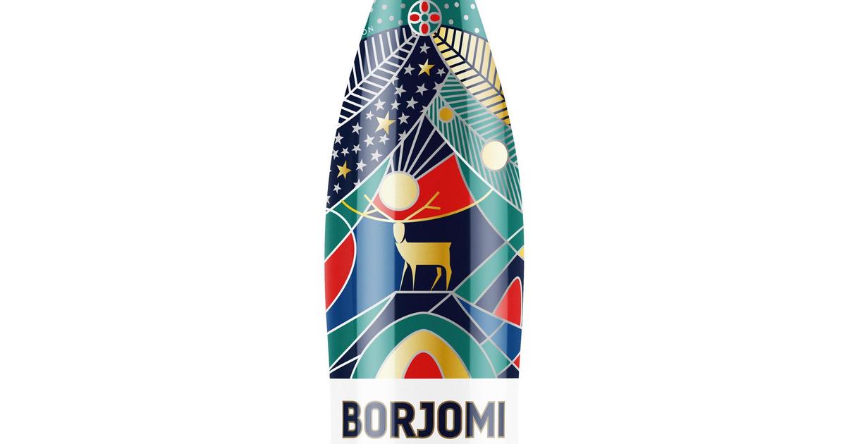 «Боржоми» запустила праздничную серию упаковки и специальный календарь.