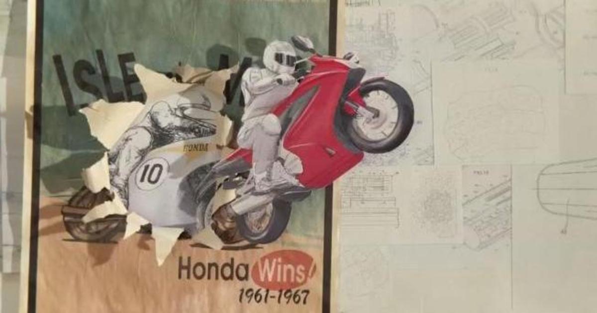 Honda рассказала всю историю бренда на бумаге.