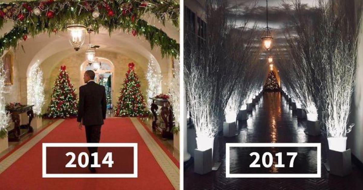 Как в сетях отреагировали на рождественские декорации Белого дома.