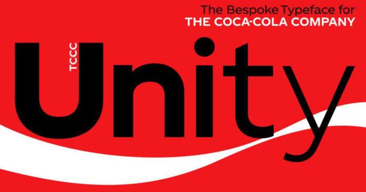 Coca-Cola получила персонализированный шрифт.